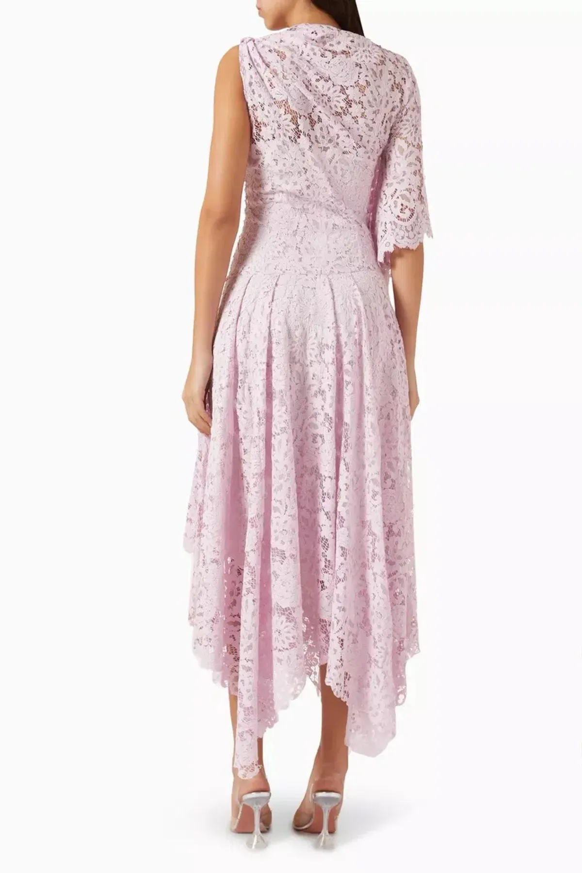 ANNA QUAN Lydia Dress Purple Lace 8 AU - Image 5