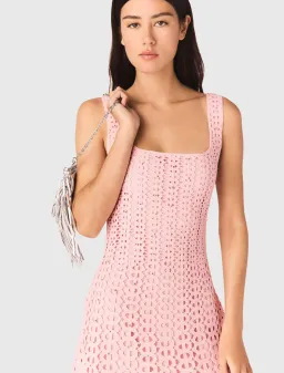 openwork midi dress for rent on The Volte - image 2