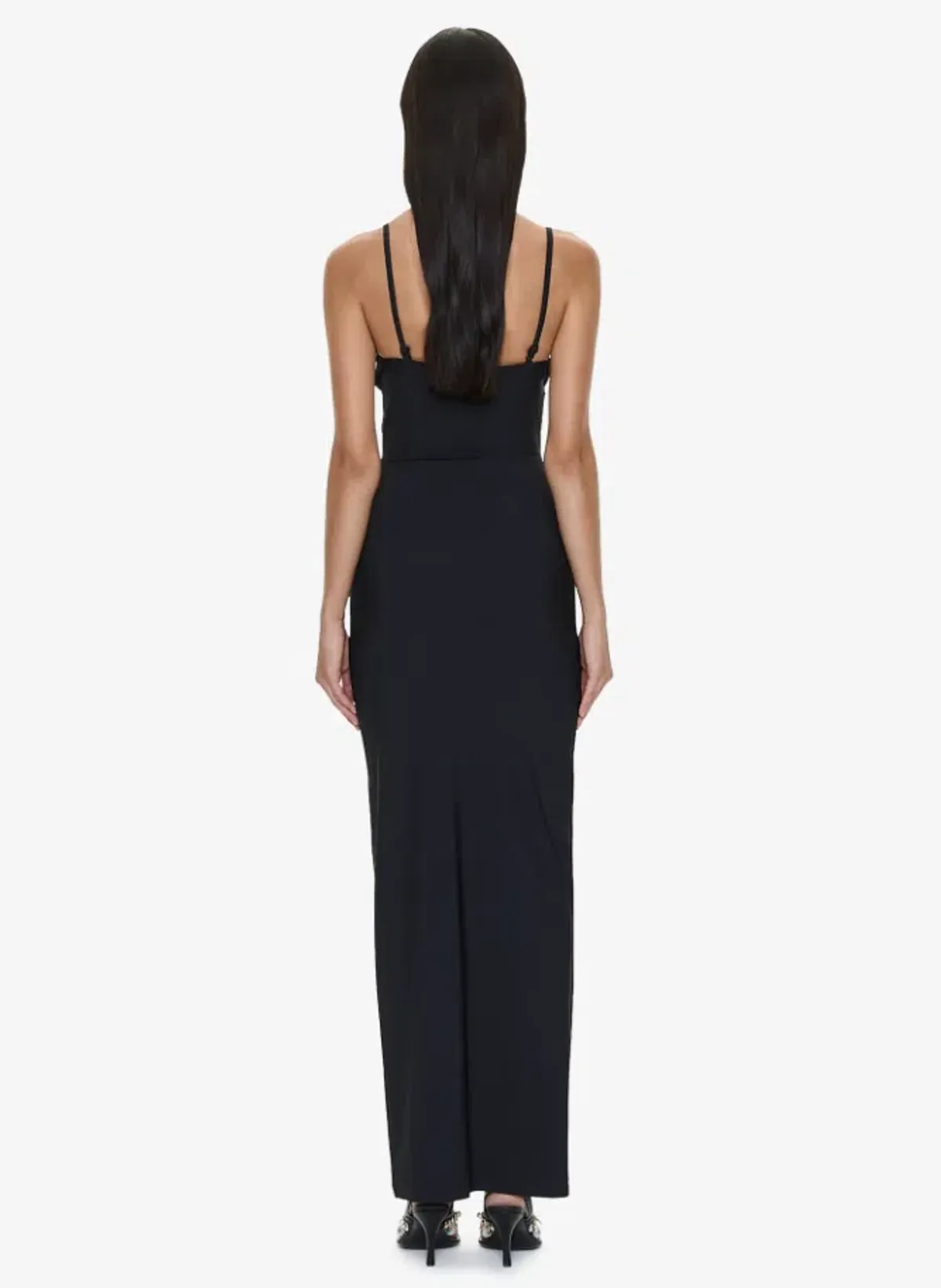 Christopher Esber Porto Tie Lycra Dress Black Size 6 - Image 2
