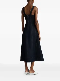 ANNA QUAN Justice Dress Dark Indigo Denim Size 8 AU for rent on The Volte - image 5