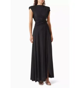 Rachel Gilbert Rico Maxi Gown Black Size 10 for rent on The Volte - image 1