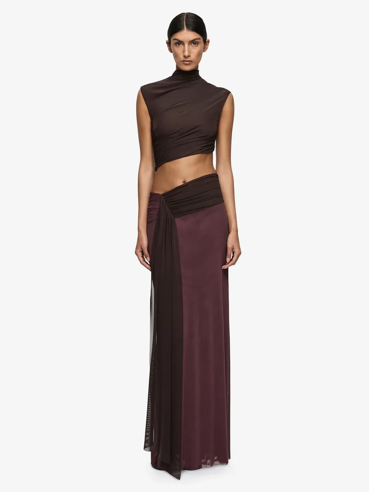 Bec & Bridge Conni Maxi Brown/Purple Size S - Image 1