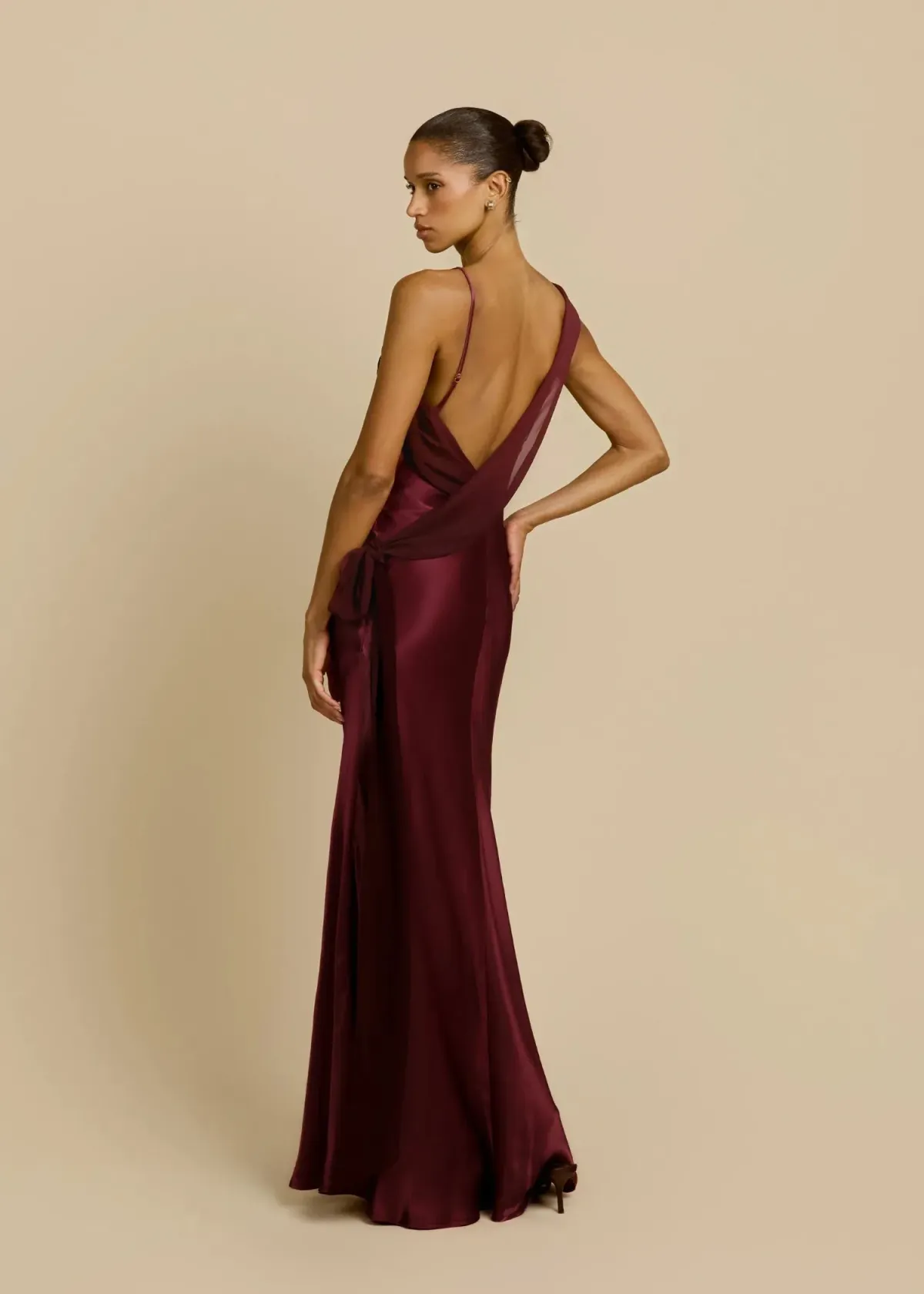 Arcina Ori Helena Dress in Plum Size 6 - Image 2