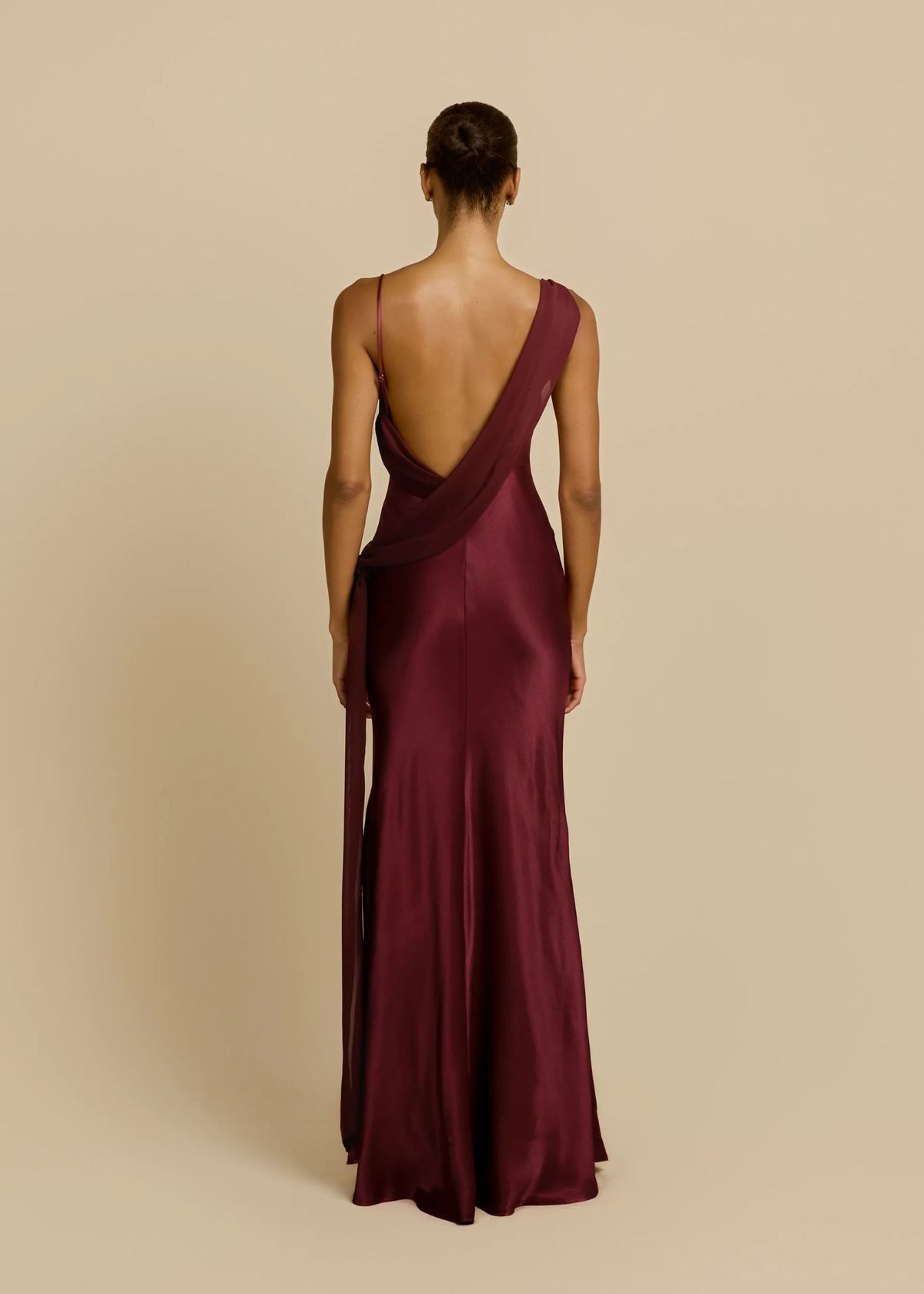 Arcina Ori Helena Dress in Plum Size 6 - Image 4