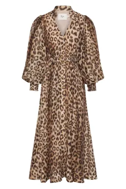 Aje Isabella Shirtdress in Leopard print, size AU 10 for rent on The Volte - image 6