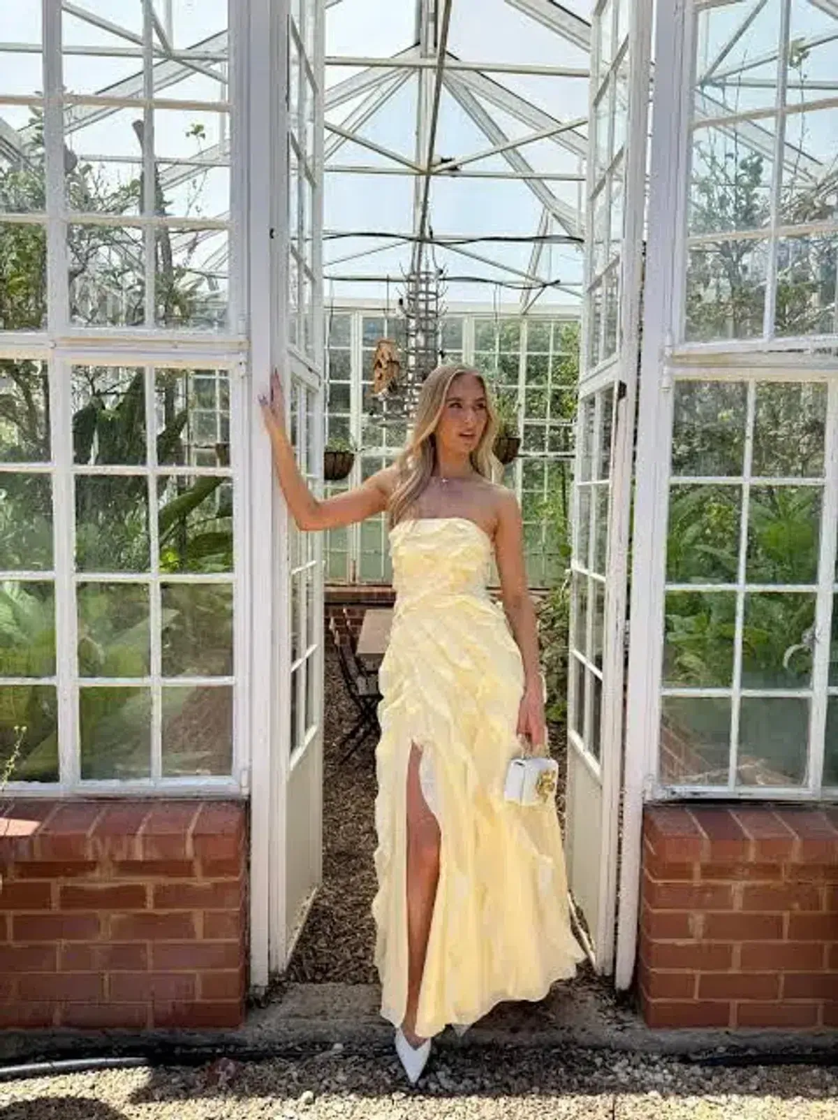  💛 Aje ALLAIRIE GOWN in Butter Yellow - Size 8 AU  💛 Ruffled Tiered Maxi Dress  💛 - Image 9