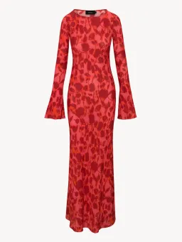 Realisation Par The Gia Maxi Dress in Havana Red Size S / AU 8 for rent on The Volte - image 4