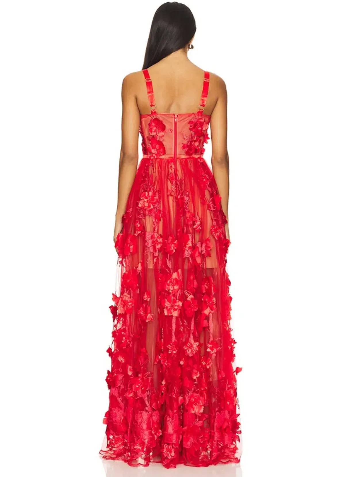 Bronx & Banco X REVOLVE Anastasia Maxi Dress in Red Bronx and Banco Size XS - Image 3