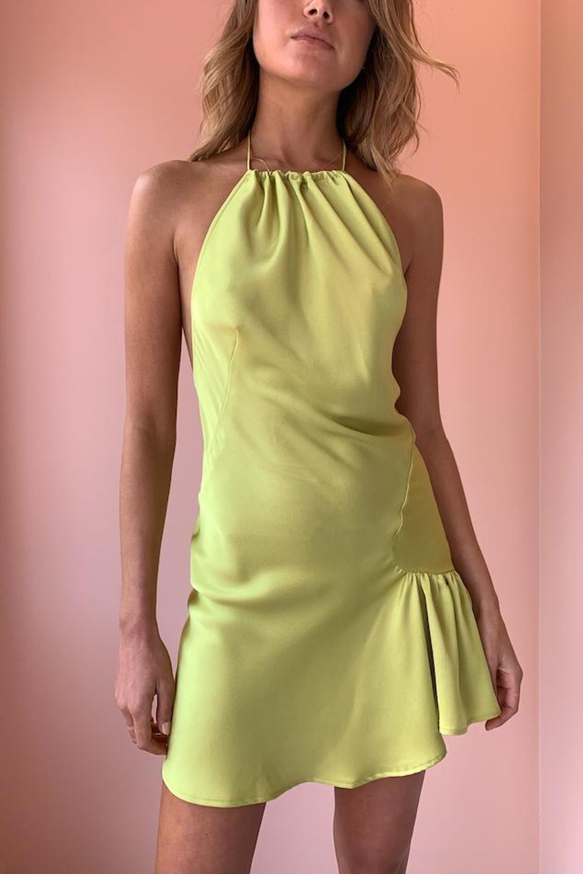 One Fell Swoop La Californie Mini Dress Green Size 8 - Image 2