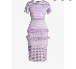 Mossman - The Mirror Image Midi Dress size 12 for rent on The Volte - image 2