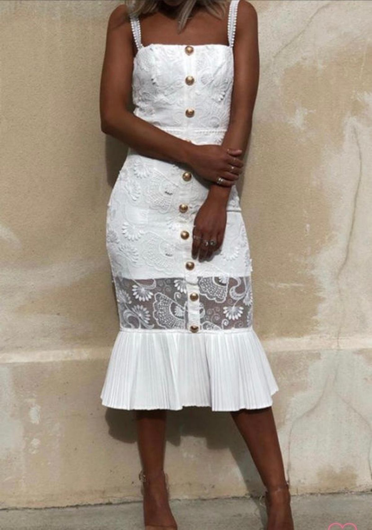 Elle Zeitoune - Erin Dress White size 8 - Image 1