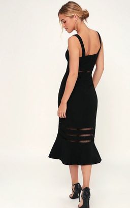 Finders Keepers Sangria Black Dress size 6 for rent on The Volte - image 3