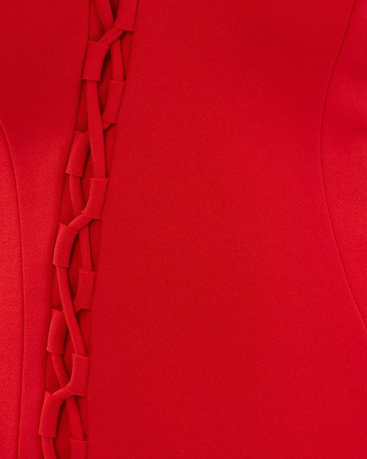 Asilio Arnoux Loop and Tie Dress Red Size 6 - Image 4