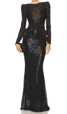 Zhivago Mimicry 2 piece Gown  for rent on The Volte - image 3