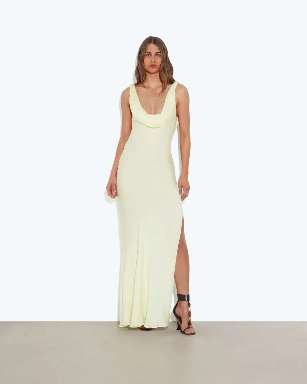 Rat & Boa NAVARRA DRESS YELLOW Size M - Image 1