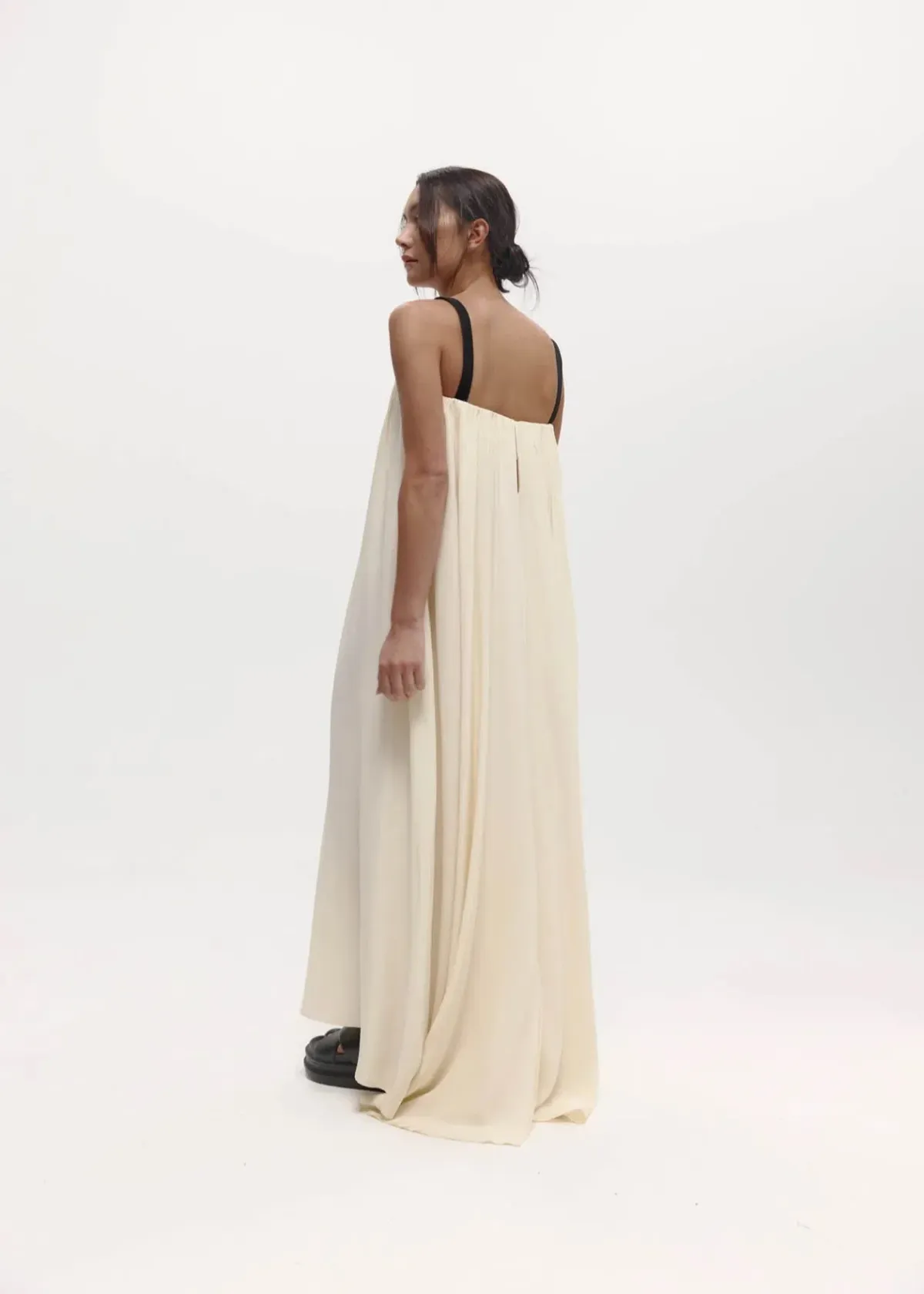 HARRIS TAPPER Bogart Dress Vanilla Silk 8 AU - Image 10