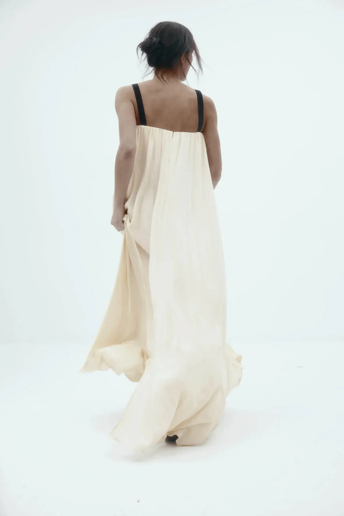 HARRIS TAPPER Bogart Dress Vanilla Silk 8 AU - Image 6
