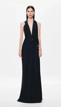 Misha / Harlow Satin Dress / Black / Size L/12 for rent on The Volte - image 5