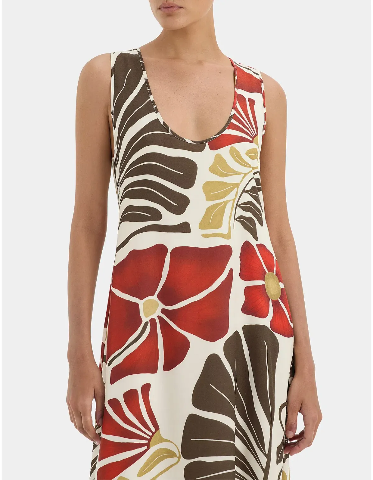 SIR Julietta Scoop Neck Maxi Dress Size 4/14 - Image 2