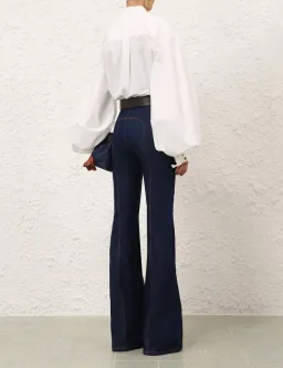 Zimmermann Luna Applique Top Blouse for rent on The Volte - image 4