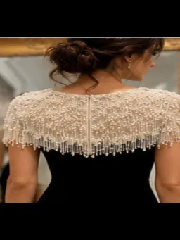 J’Adore Pearl  Evening Gown  AU 8–10  for rent on The Volte - image 2