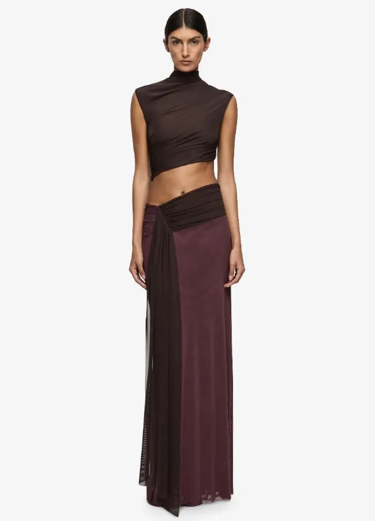 Bec and Bridge Conni Maxi in Dark Chocolate Size 8 - Image 1