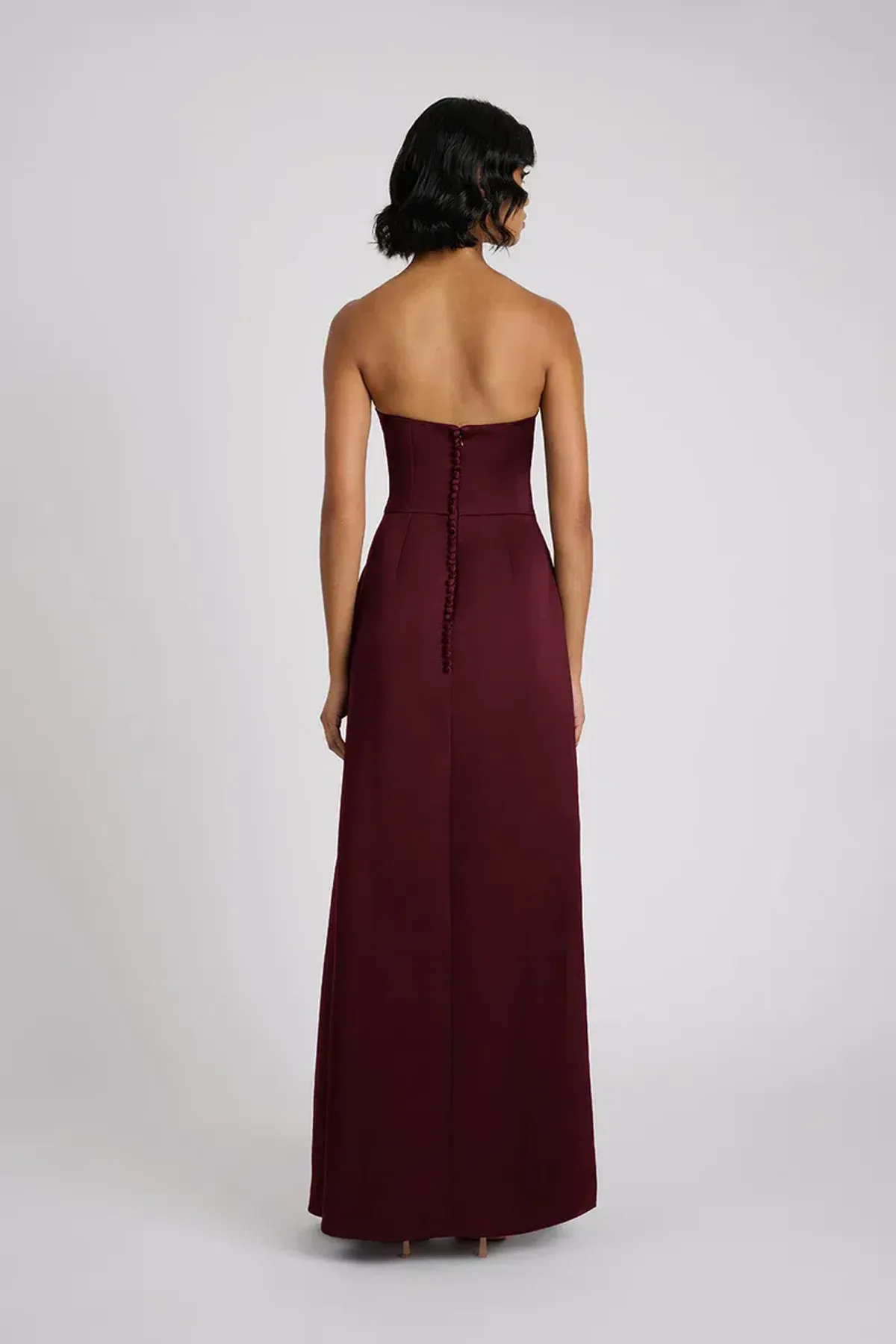 Eliya Deanna gown wine size 8 - Image 2