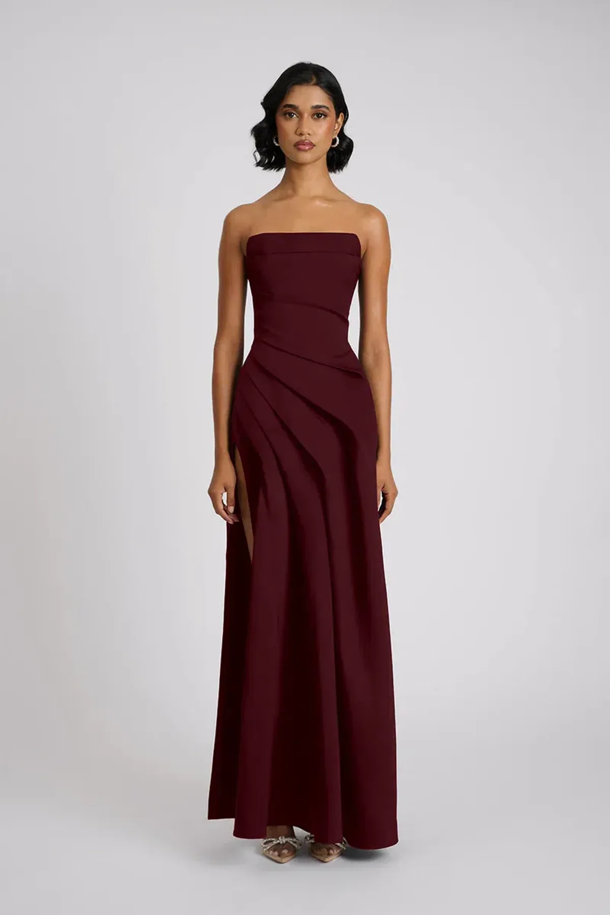 Eliya Deanna gown wine size 8 - Image 1