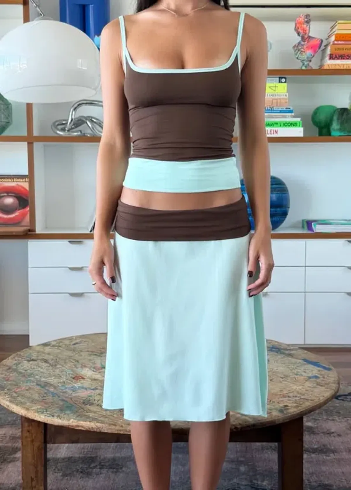 Blanch Wear Lucy Midi skirt & top - Horizon size 6 - Image 3