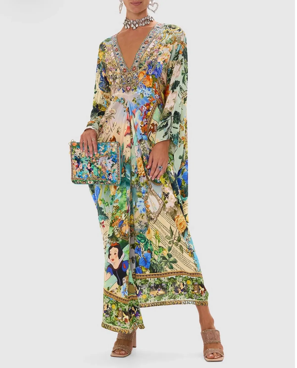 Camilla T Shape Long Kaftan - The Kindest One Of All Size One Size - Image 1