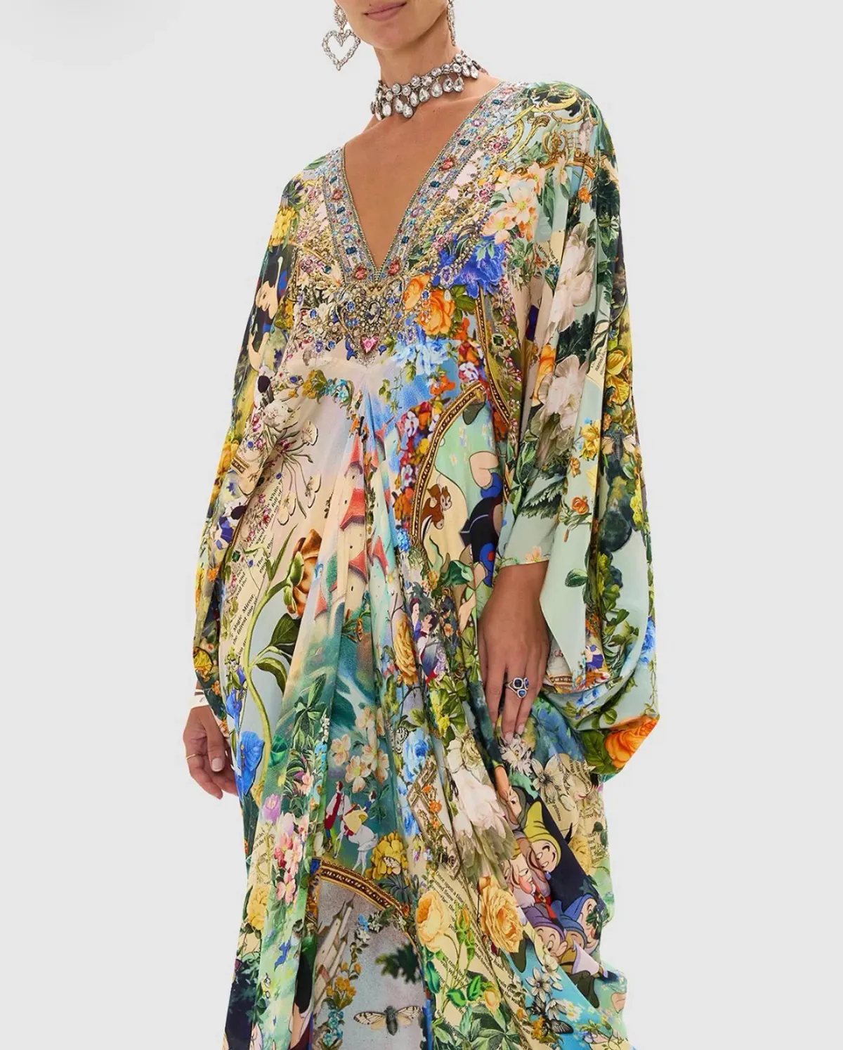 Camilla T Shape Long Kaftan - The Kindest One Of All Size One Size - Image 5