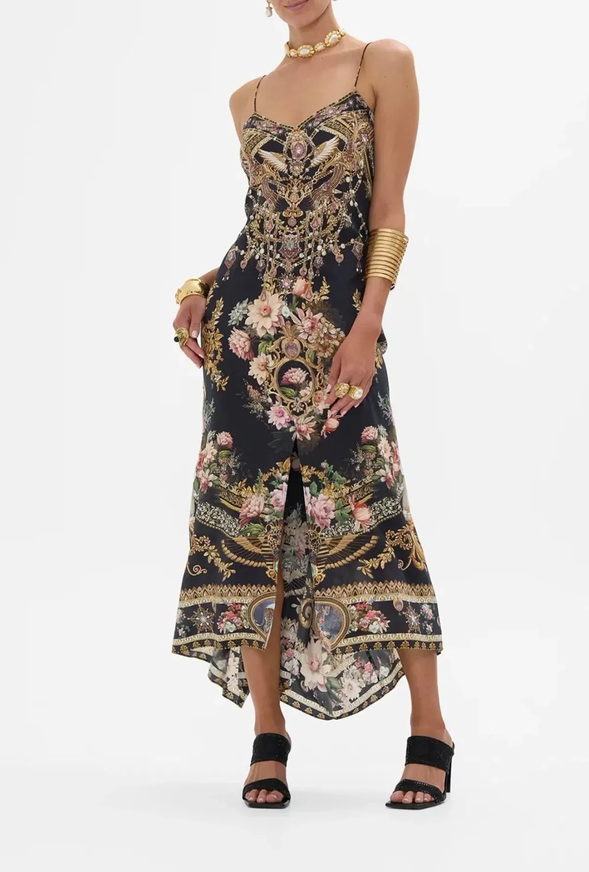 SHOESTRING STRAP KAFTAN - DYNASTY DAZE One Size - Image 6