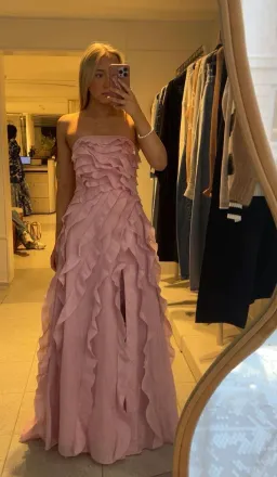  AJE Allairie Gown in Pink, Size 8 🪷 for rent on The Volte - image 3