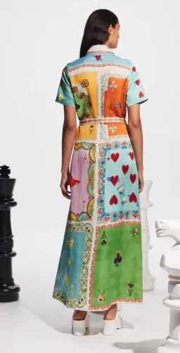 Alemais Rummy Shirtdress Print Multi for rent on The Volte - image 4