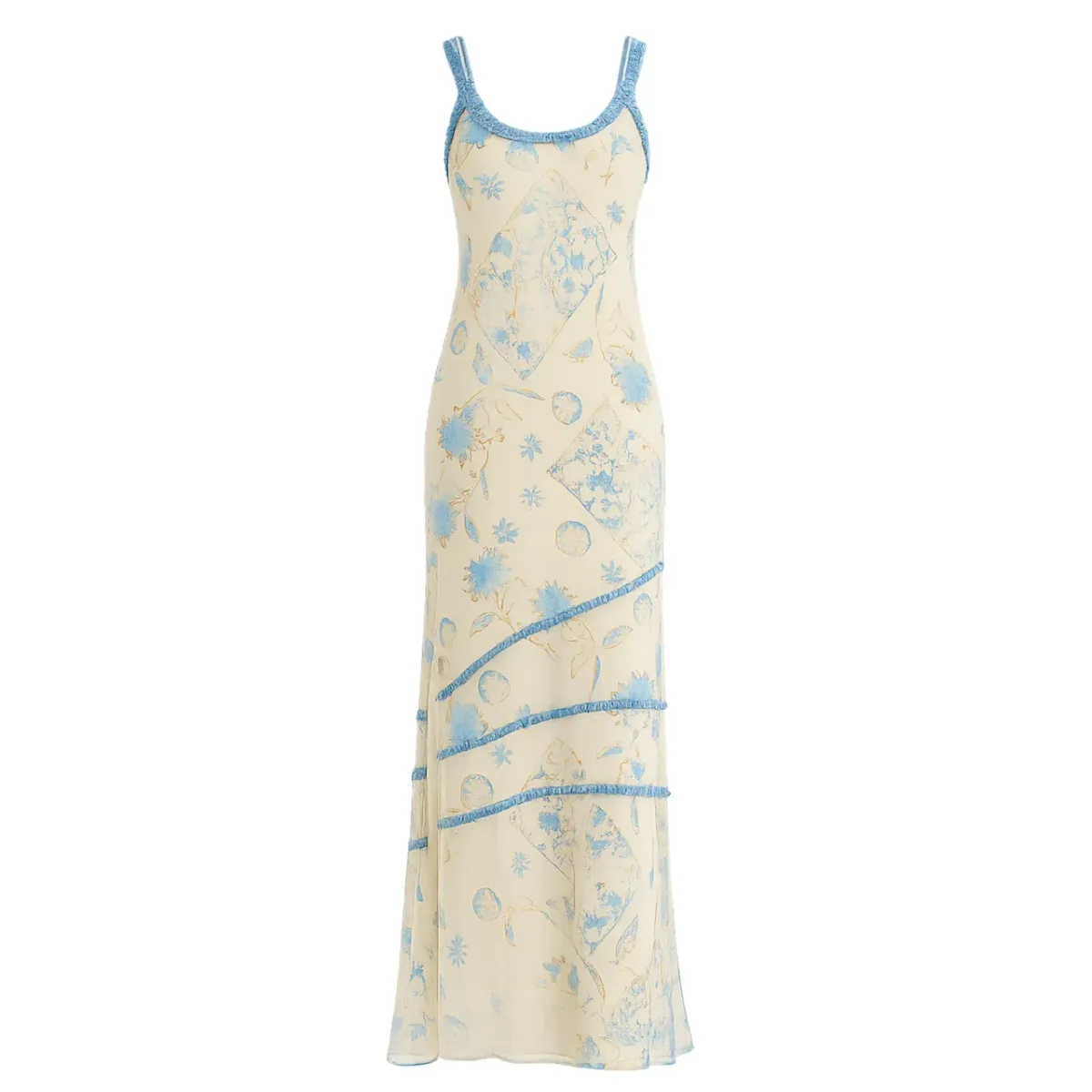 SIR Cecile Ruffle Slip Dress - Image 2