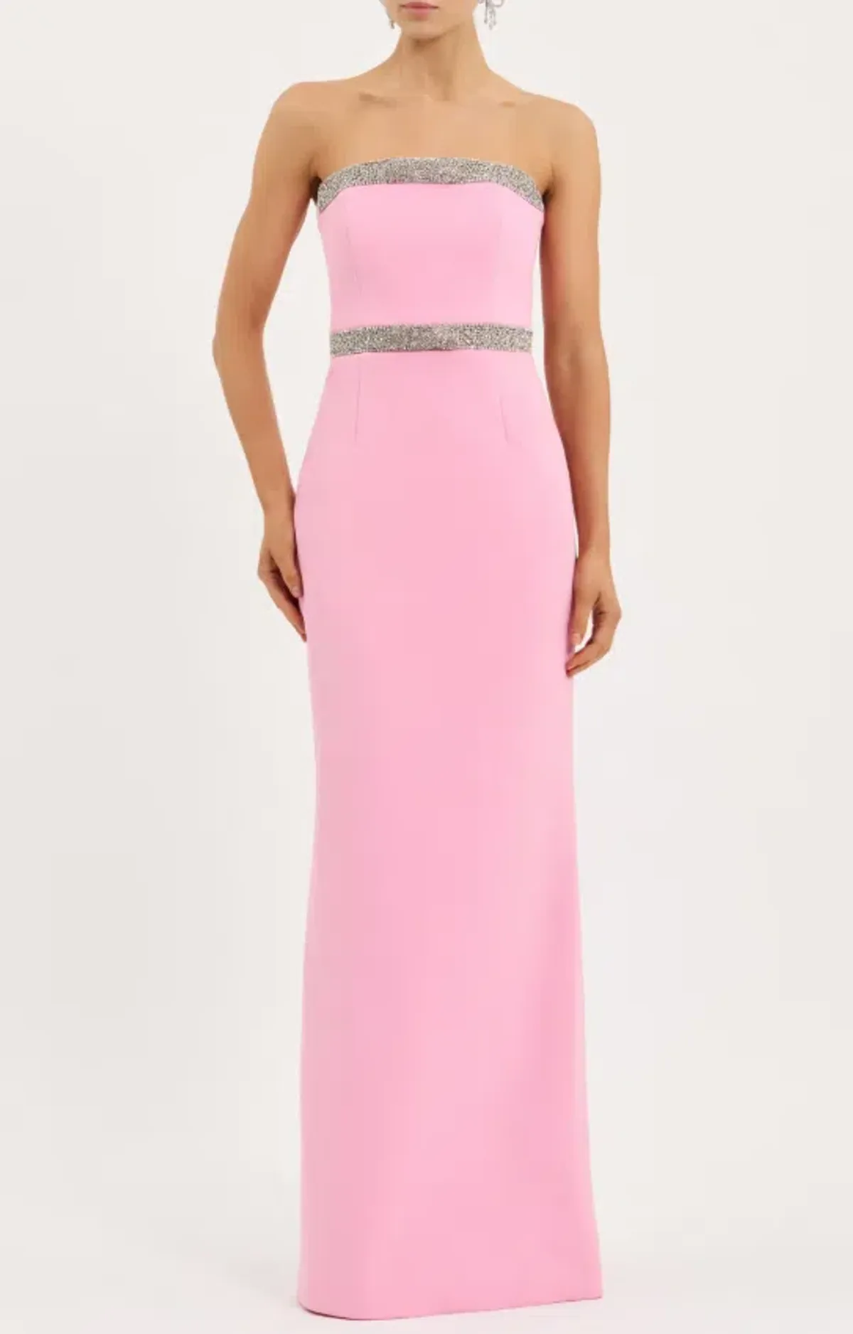 Rebecca Vallance Precious Strapless Gown Size 8 - Image 1
