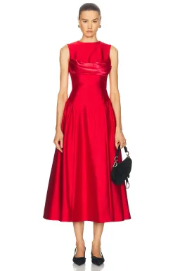 Rachel Gilbert Sawyer Dress Red Size 2/AU10 for rent on The Volte - image 1