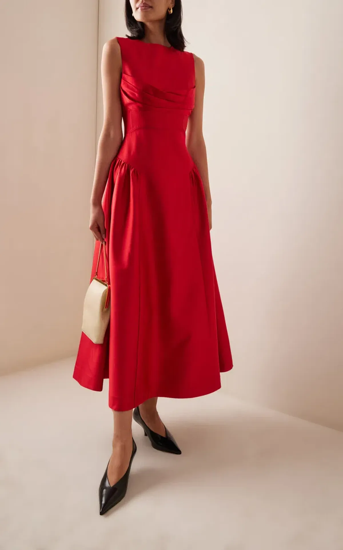 Rachel Gilbert Sawyer Dress Red Size 2/AU10 - Image 4