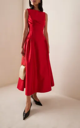 Rachel Gilbert Sawyer Dress Red Size 2/AU10 for rent on The Volte - image 4