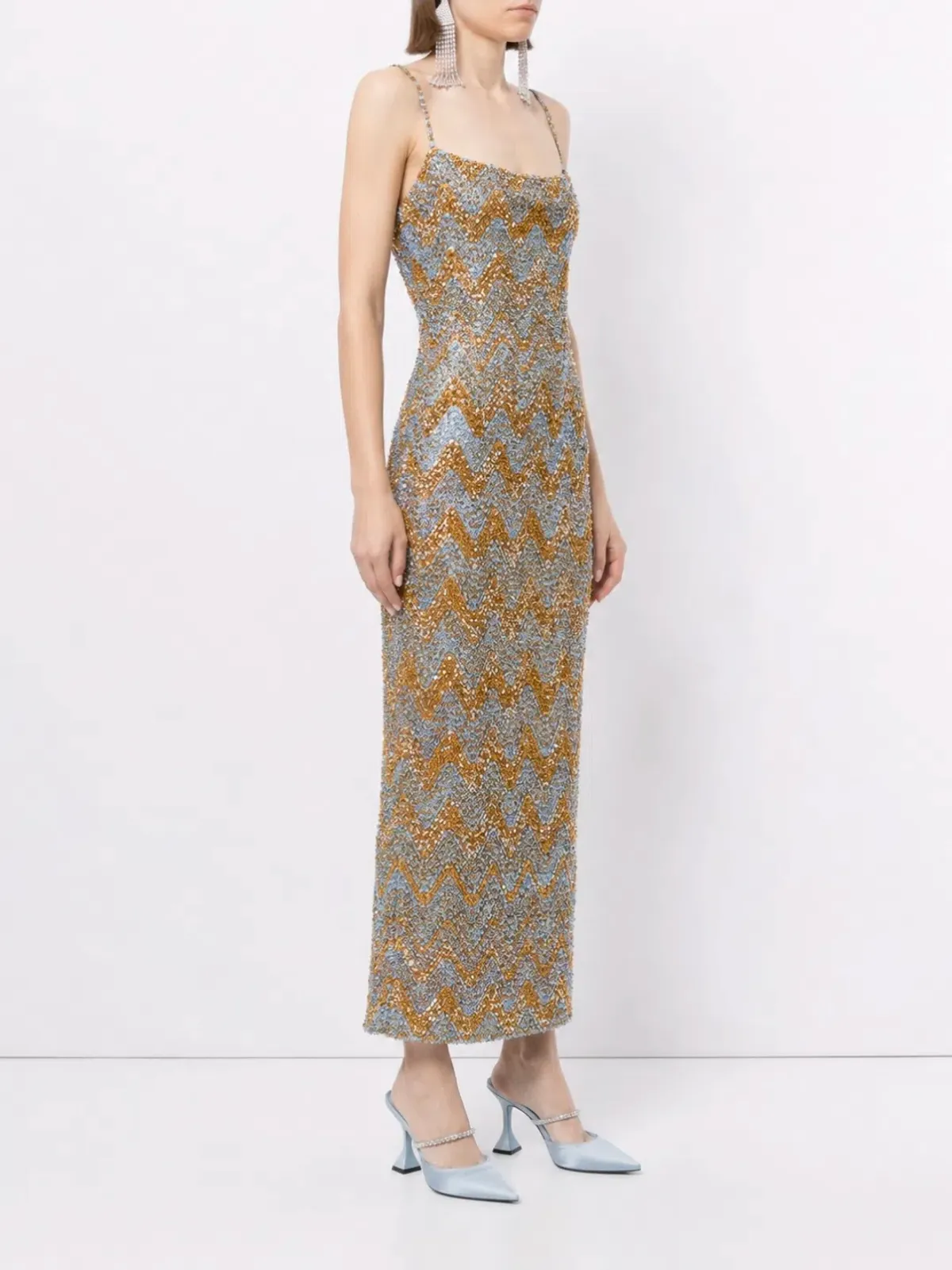 Rachel Gilbert Callum Gown Gold 2/AU10 - Image 2