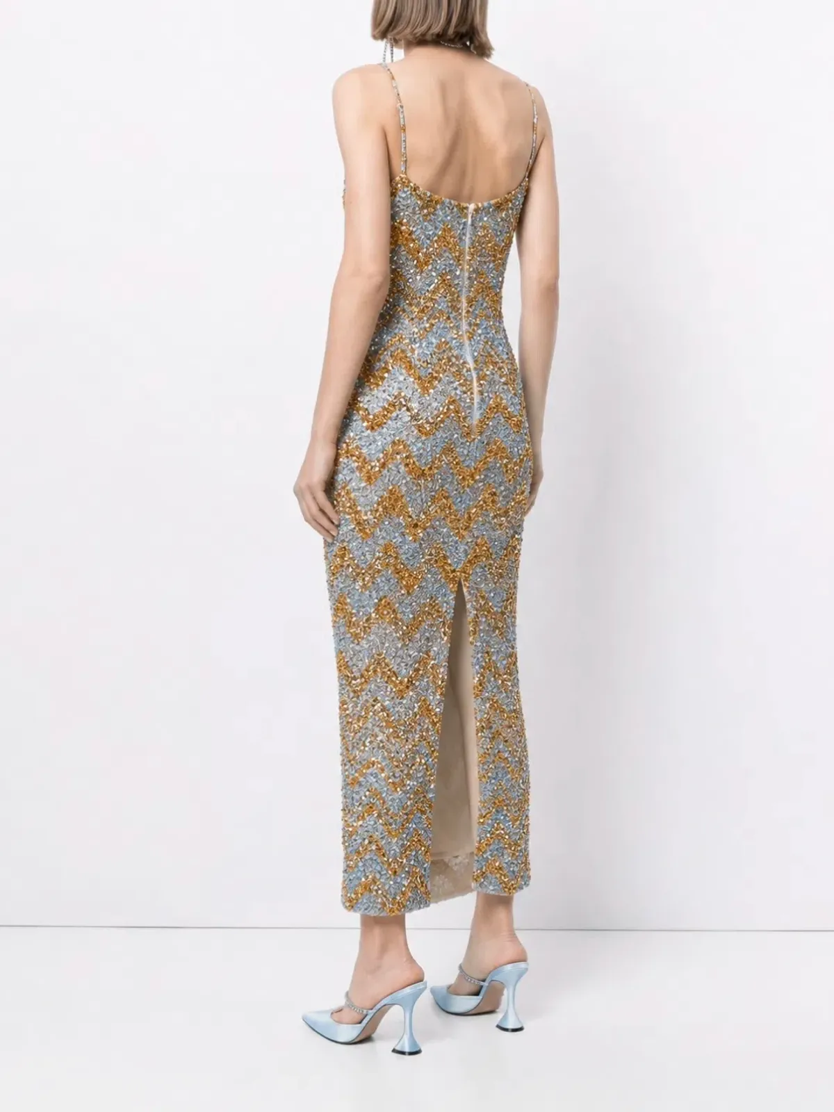 Rachel Gilbert Callum Gown Gold 2/AU10 - Image 3