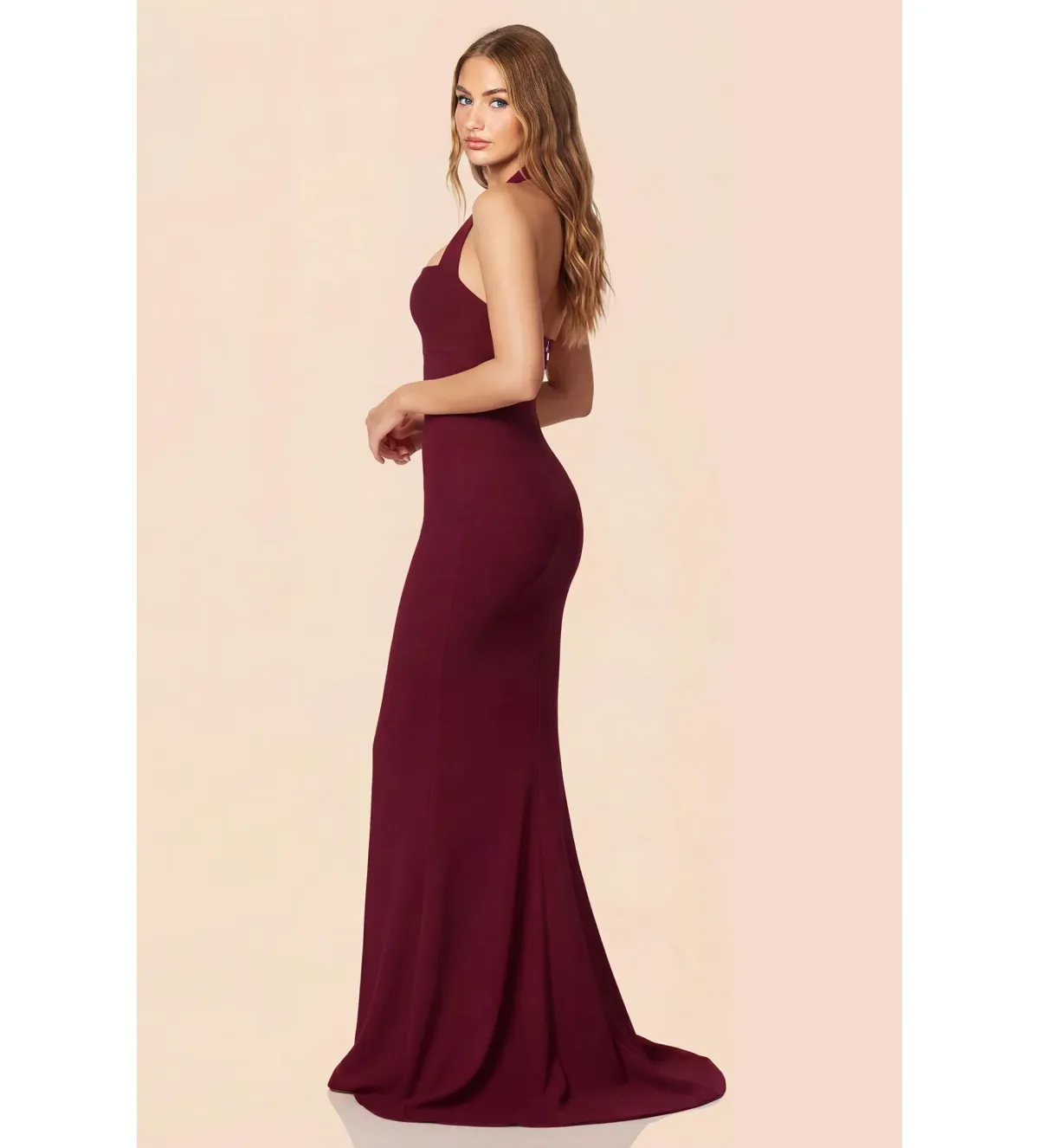 Nookie Boulevard Gown in Wine Size S/AU8 - Image 3
