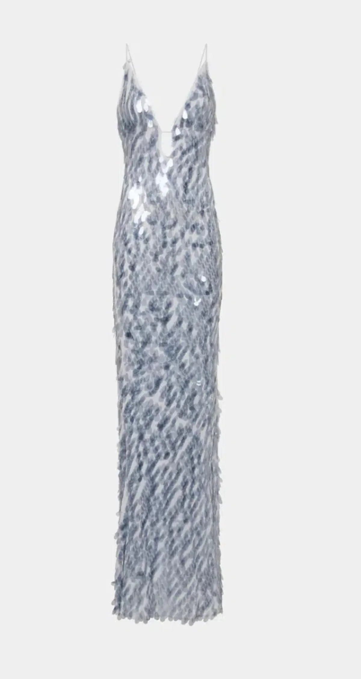 Misha | Sapphire Gown (Dove Grey) - Image 3