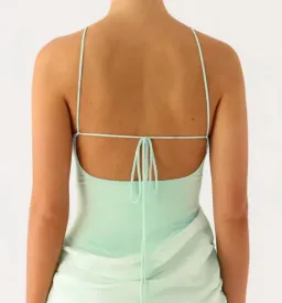 Peppermayo Keanu Cupro Mini Dress for rent on The Volte - image 3