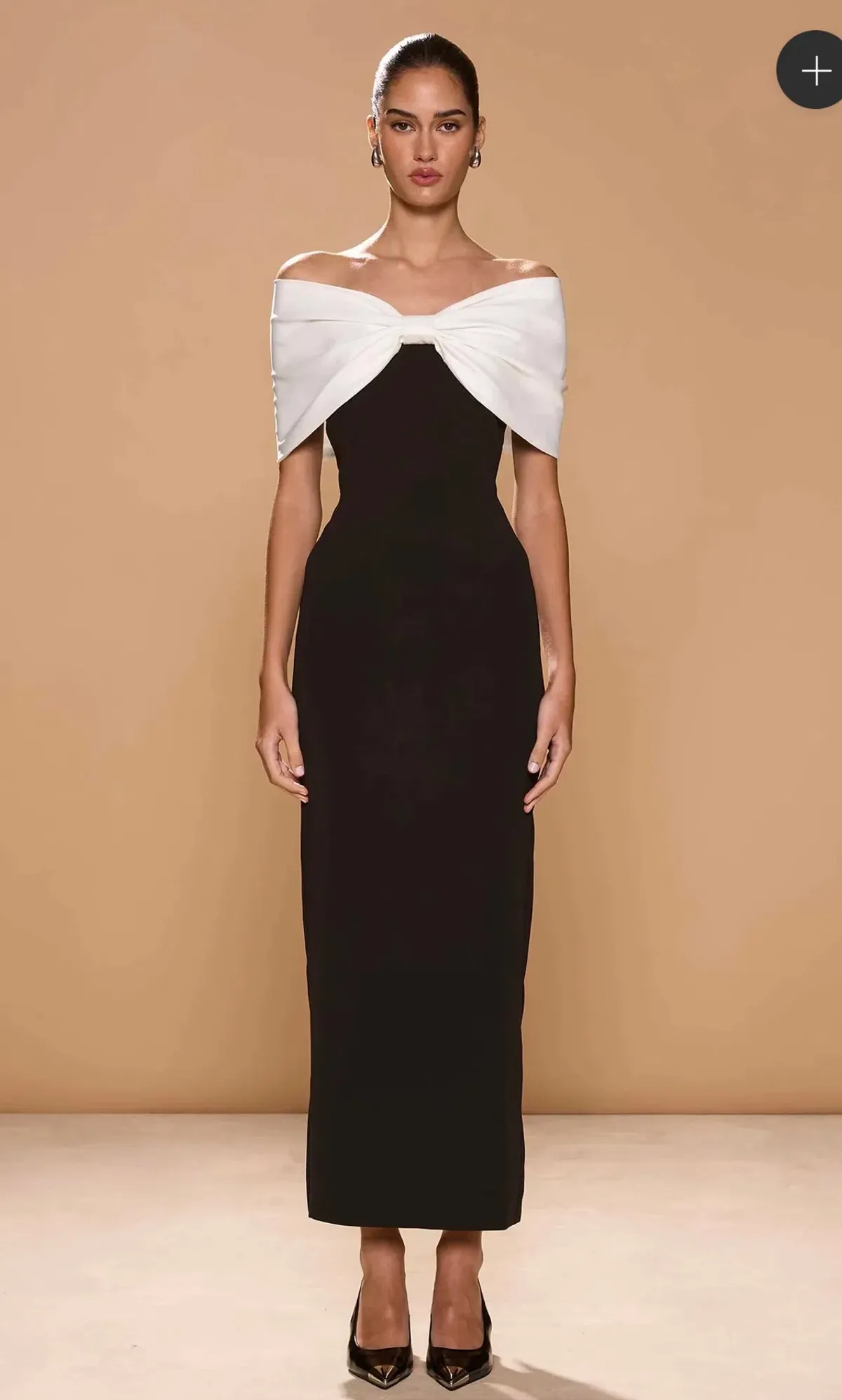 Sonya Moda Belluno dress black and white size L - Image 1