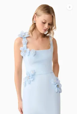 Elliat Chantelle 3d midi blue size L for rent on The Volte - image 2