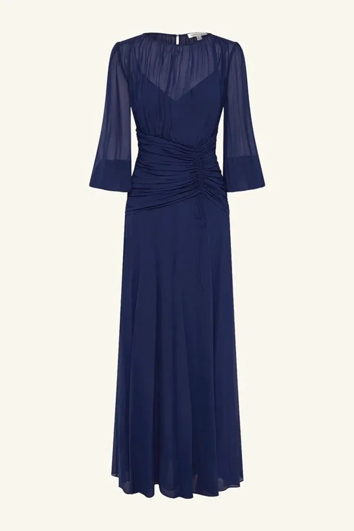 Shona Joy Romy High Neck Balloon Sleeve Maxi Dress; size 12 - Image 6