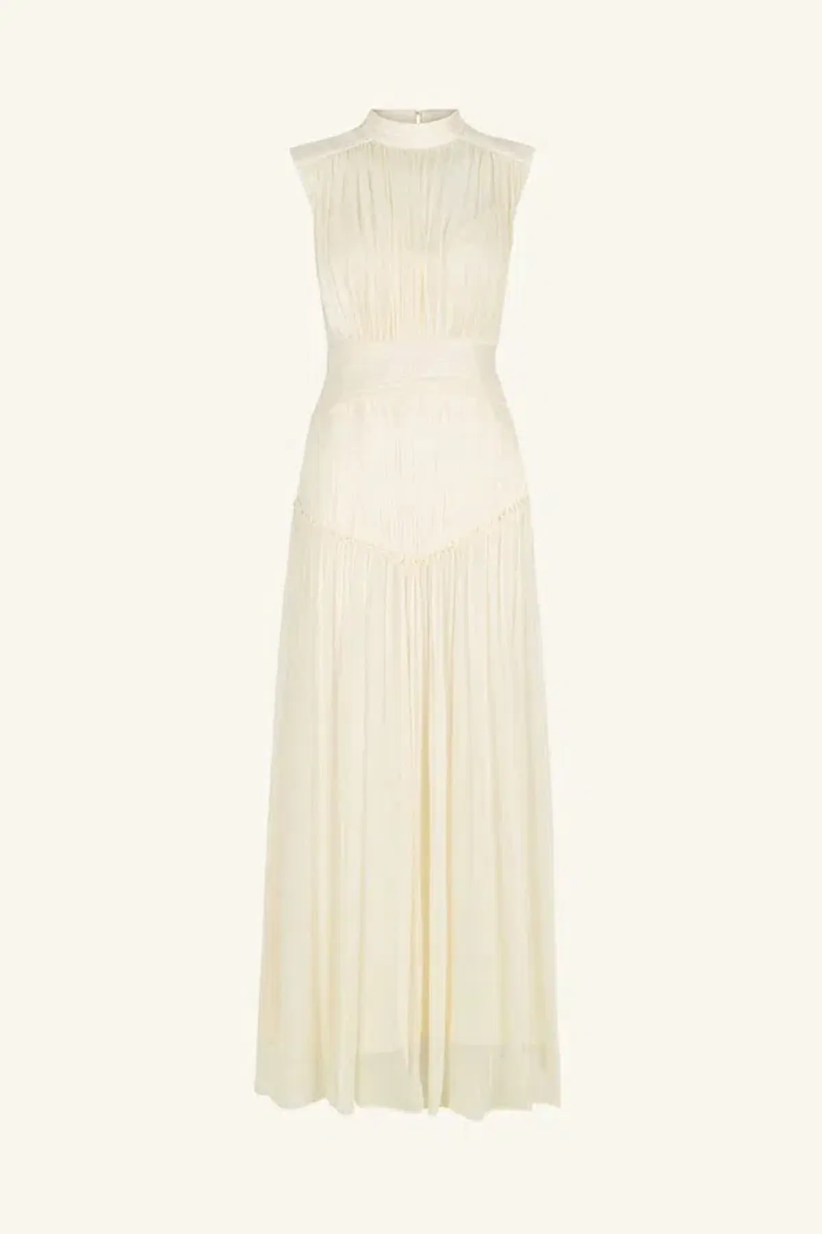 Shona Joy Clemence High Neck Midi Dress; size 10 - Image 5
