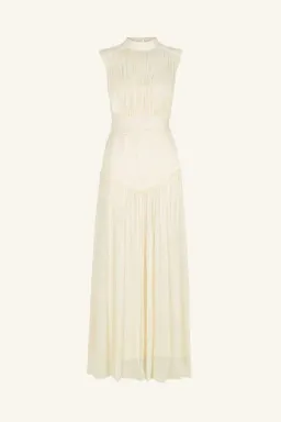 Shona Joy Clemence High Neck Midi Dress; size 10 for rent on The Volte - image 5