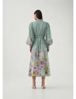 Aje Fleur Shirt Dress Size AU 10 for rent on The Volte - image 3